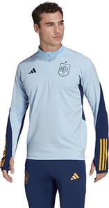 Adidas Spanje Drill Top 2022-2023 Lichtblauw