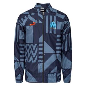 puma Marseille Jacke Pre Match - Navy/Blau