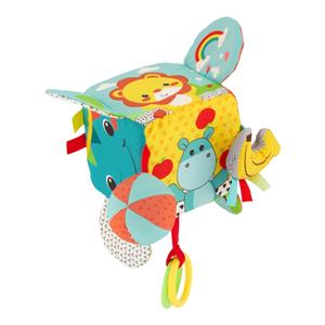 Infantino Activiteiten Kubus Soft Peek And Seek Sensory Discovery Cube