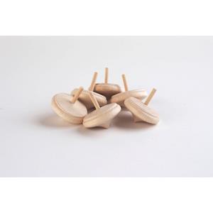 TickiT WOODEN SPINNING TOPS