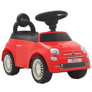 vidaXL Kinder-Aufsitzauto Fiat 500 Rot 