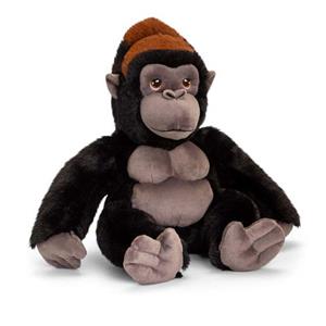 Keel Toys Kinder knuffels gorilla aap van 30 cm -
