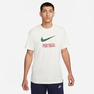 Portugal T-shirt Swoosh - Wit