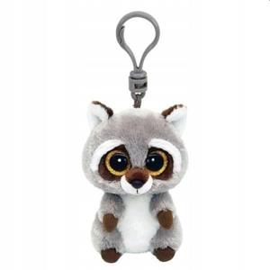 TY Beanie Boo Sleutelhanger Oakie Racoon Clip