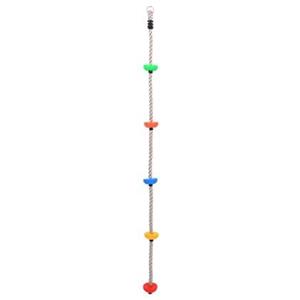 vidaXL Kletterseil mit Fußtritten 200 cm 