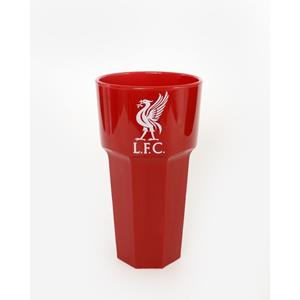Liverpool Plastic Bierglas - Rood