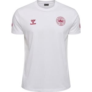 Denemarken T-shirt Fan Promo - Wit