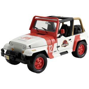 jadatoys JADA TOYS Jurassic Park 1992 Jeep Wrangler 1:24 Auto