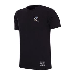 Sportus.nl Maradona X COPA Argentinië Embroidery T-Shirt - Zwart