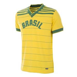 Sportus.nl Brazilie Retro Voetbalshirt 1984