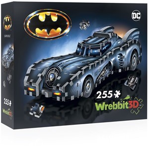 Wrebbit 3D Puzzel - Batmobile (255 stukjes)