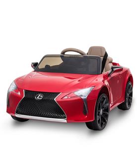 HOMCOM Kinderauto Kinderfahrzeug das offiziell lizenzierte Aufsitz-Lexus LC500 für 3-6 Jahre Elektroauto mit  2,4G Fernsteuerung  106 x 43 x 44 cm