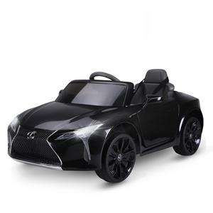 HOMCOM kinderauto kinderwagen de officieel gelicentieerde Lexus LC500 waar je bovenop zit voor 3-6 jaar elektrische auto met 2.4 G afstandsbediening