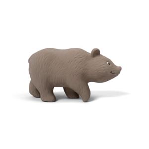 Filibabba Teather in natural rubber - Bertram the bear