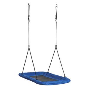Swing King SwingKing schommel rechthoekig blauwe canvas 100x65x55cm