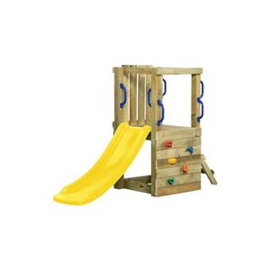 Swing King SwingKing speeltoestel met glijbaan Irma geel 120cm