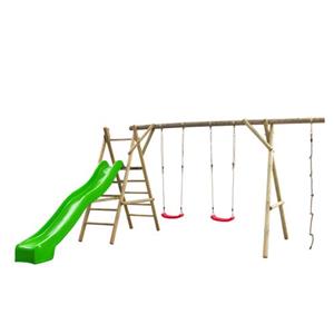 Swing King SwingKing speeltoestel met glijbaan Noortje appelgroen 300cm