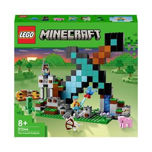 LEGO Minecraft 21244 De zwaard-buitenpost