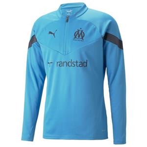 Marseille Trainingsshirt 1/4 Reißverschluss - Blau/Navy