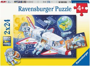 Ravensburger Reis Door De Ruimte Puzzel (2 x 24 stukjes)