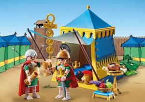 Playmobil Astérix: leiderstent met generaals