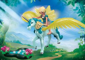 Playset Playmobil Adventures Of Ayuma Crystal Fairy Einhorn 70809 (30 Pcs)