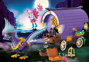 Playmobil Adventures of Ajuma - Fairy Carriage with Phoenix