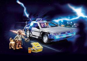 Playset Action Racer Back To The Future Delorean Playmobil 70317