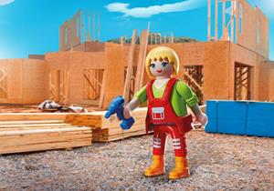 PLAYMOBIL 71196 PLAYMO-Friends Handwerkerin, Konstruktionsspielzeug