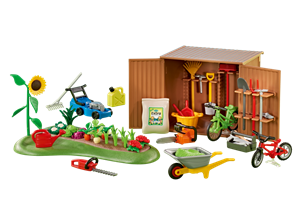 Playmobil Tuinhuis met groententuin