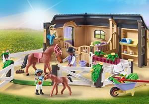 PLAYMOBIL Konstruktionsspielzeug Reitstall