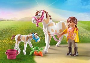 Playmobil Paard met veulen