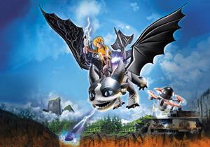 Playmobil Dragons - Dragons: The Nine Realms - Thunder & Tom