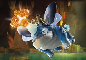 Playmobil Dragons - Dragons: The Nine Realms - Plowhorn & D'Angelo