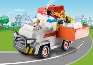 Playset Playmobil Duck On Call Emergency Vehicle Ambulance