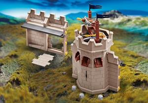 Playmobil Uitbreiding toren voor de Grote burcht van de Novelmore ridders