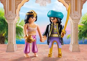 Playset Playmobil Duo Pack Royal Oriental Couple 70821 (6 Pcs)