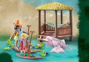 Playmobil Wiltopia - Peddeltocht met de rivierdolfijnen