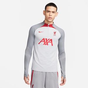 Nike Liverpool Trainingsshirt Dri-FIT Strike Drill - Grau/Smoke Grau/Rot