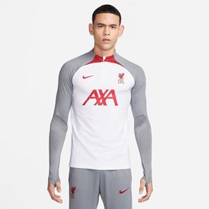 Nike Liverpool Trainingsshirt Dri-FIT Strike Drill - Weiß/Smoke Grau/Rot