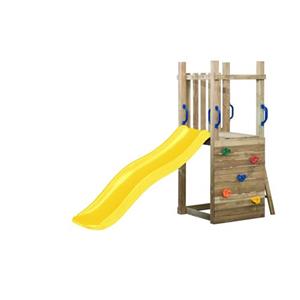 Swing King SwingKing speeltoestel met glijbaan Tour Irma geel 175cm