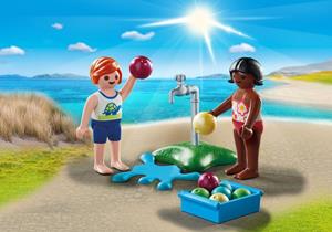 Playmobil Kinderen met waterballonnen