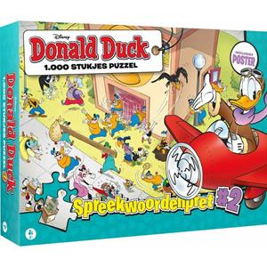 Donald Duck Puzzel - Spreekwoordenpret Geldpakhuis 1000 Stukjes