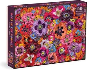 Bees In The Poppies 1000 Piece Puzzle