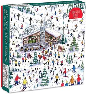 Galison Michael Storrings Apres Ski 1000 Piece Puzzle