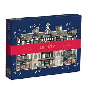 Galison Liberty Tudor Building 750 Piece Shaped Puzzle