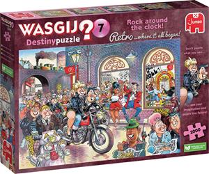 Wasgij Retro Destiny 7 - Rock Around The Clock (1000 Puzzels)