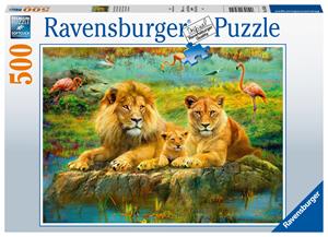 Ravensburger Lions In The Savannah 500p