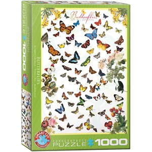 Eurographics Butterflies Puzzel (1000 stukjes)