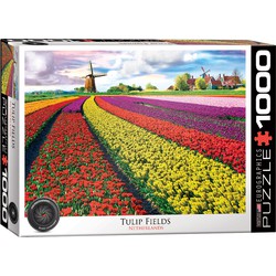 Tulip Fields Netherlands (1000 Stukjes)